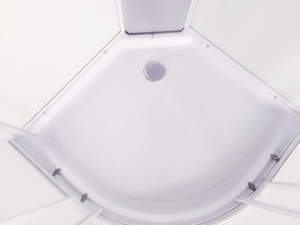 Suihkukaappi Harma White Onyx 85 x 85 cm