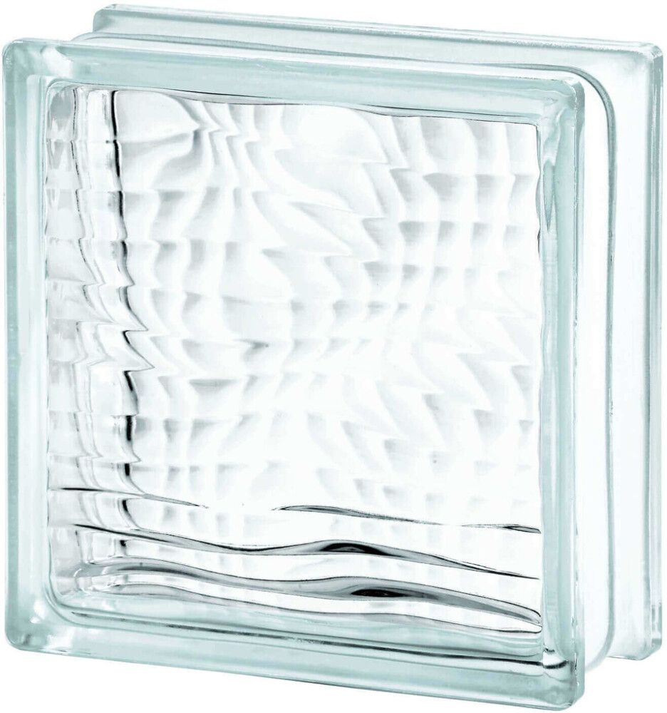 Lasitiili Seves Glassblock Optical 19 x 19 x 8 cm