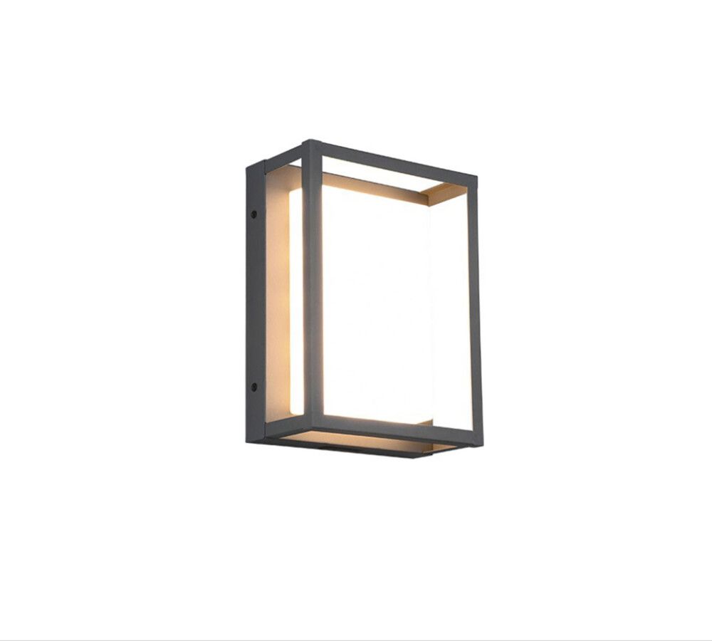 Ulkoseinävalaisin Trio Witham Antrasiitti