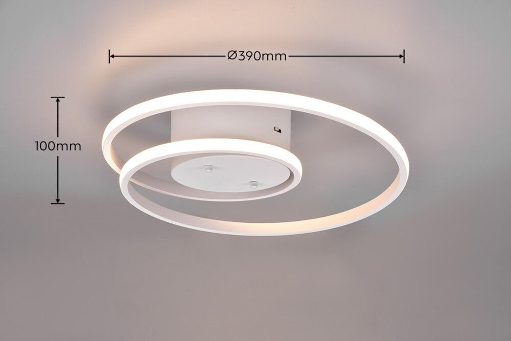 Kattovalaisin Trio Zibella Valkoinen