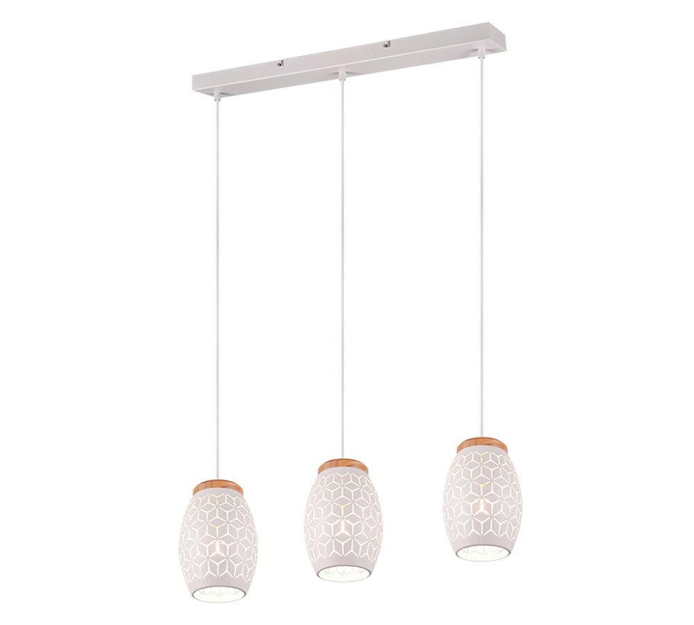 Riippuvalaisin Trio Bidar Valkoinen