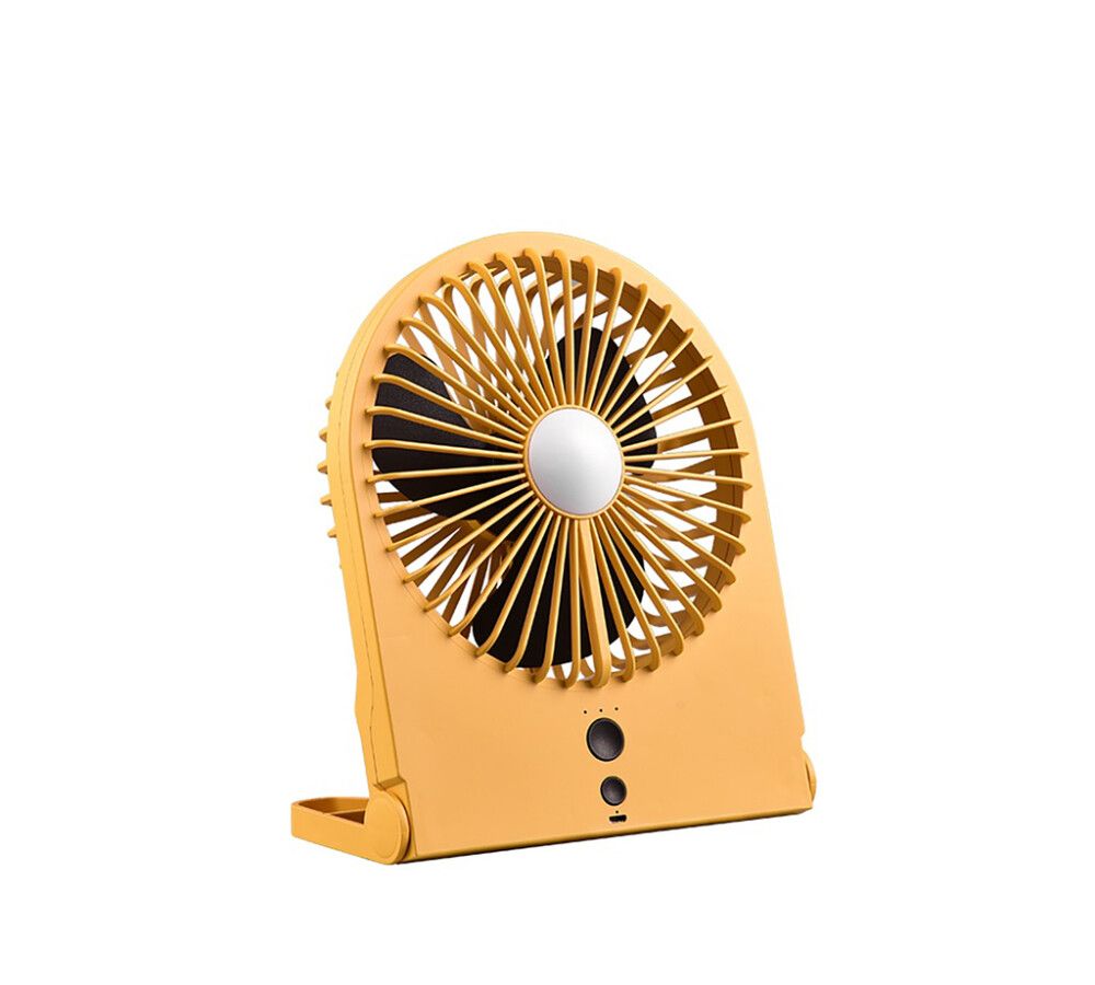 Pöytätuuletin Trio Breezy Keltainen