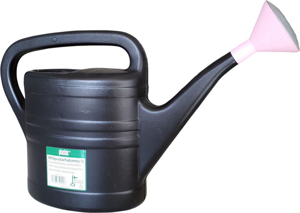 Kastelukannu 5 l musta