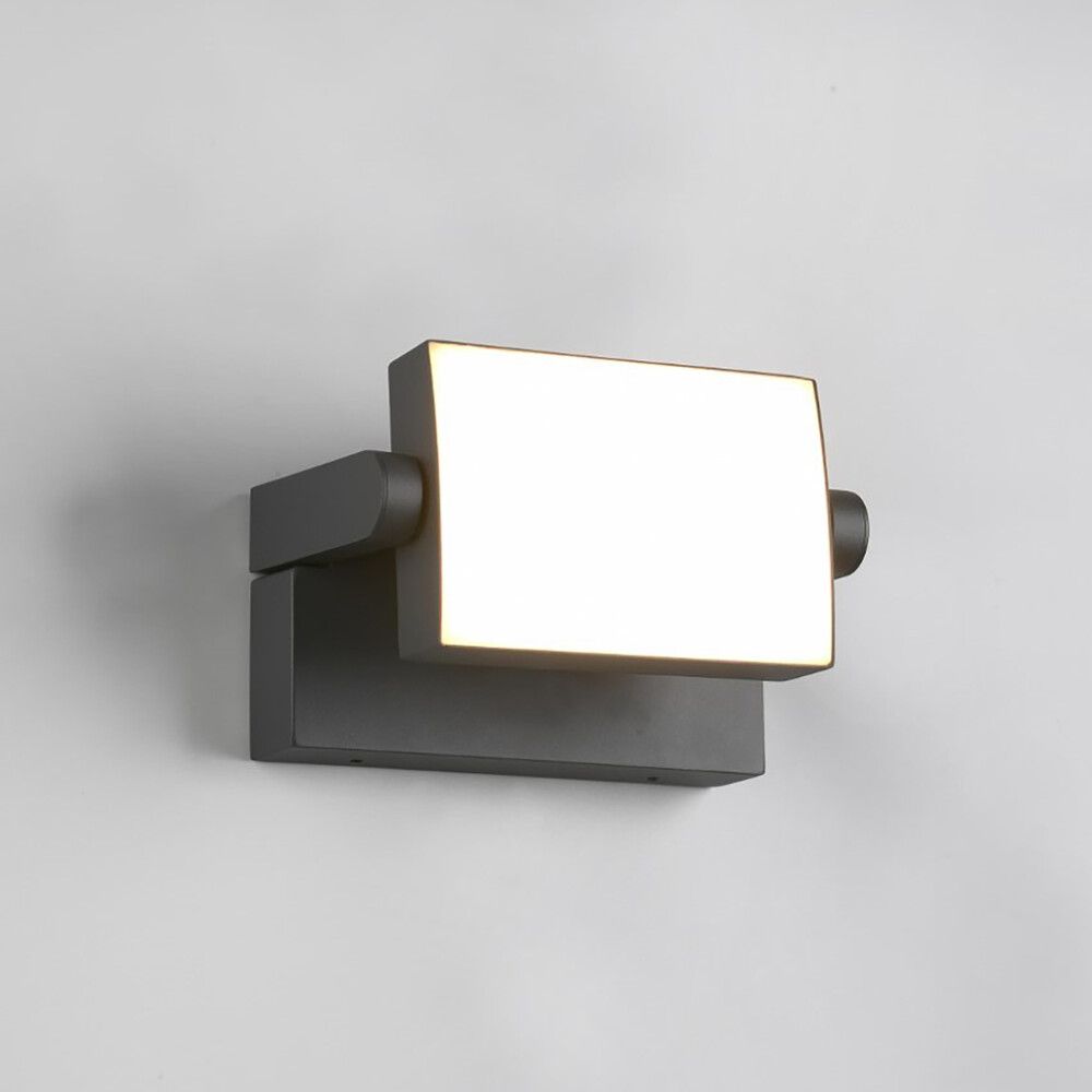 Ulkoseinävalaisin Trio Kansas antrasiitti 20 x 10 cm