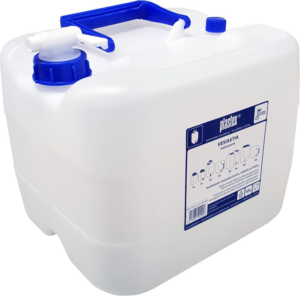 Vesiastia hanalla 12 l