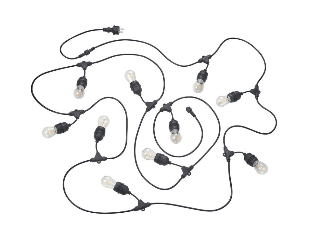 Ulkovalosarja Trio Chain 10-os E27