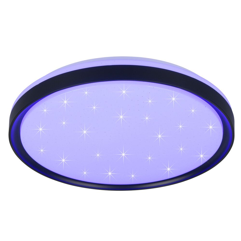 LED-plafondi Trio Solit RGB Ø 39 cm