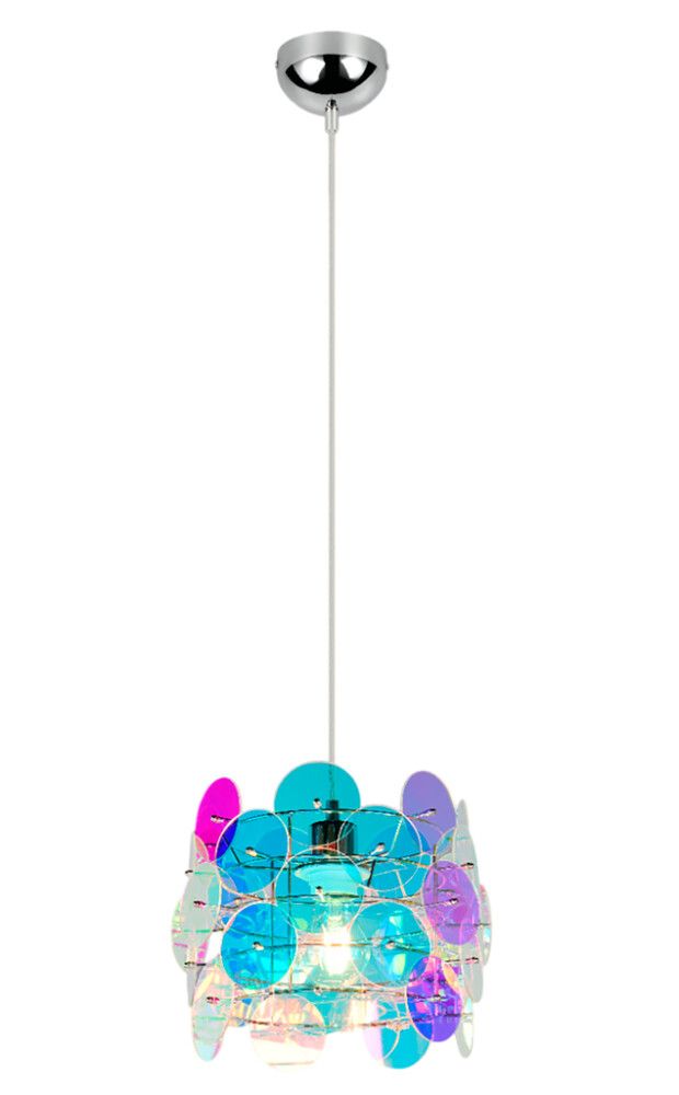 Riippuvalaisin Trio Iride kromi Ø 25 cm