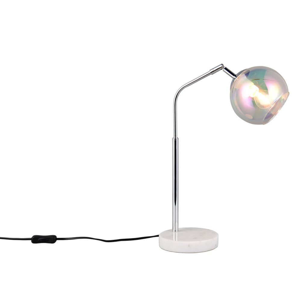 Pöytävalaisin Trio Paxton kromi 45 cm