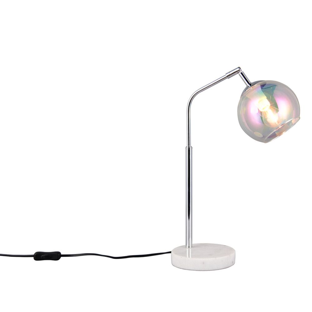 Pöytävalaisin Trio Paxton kromi 45 cm