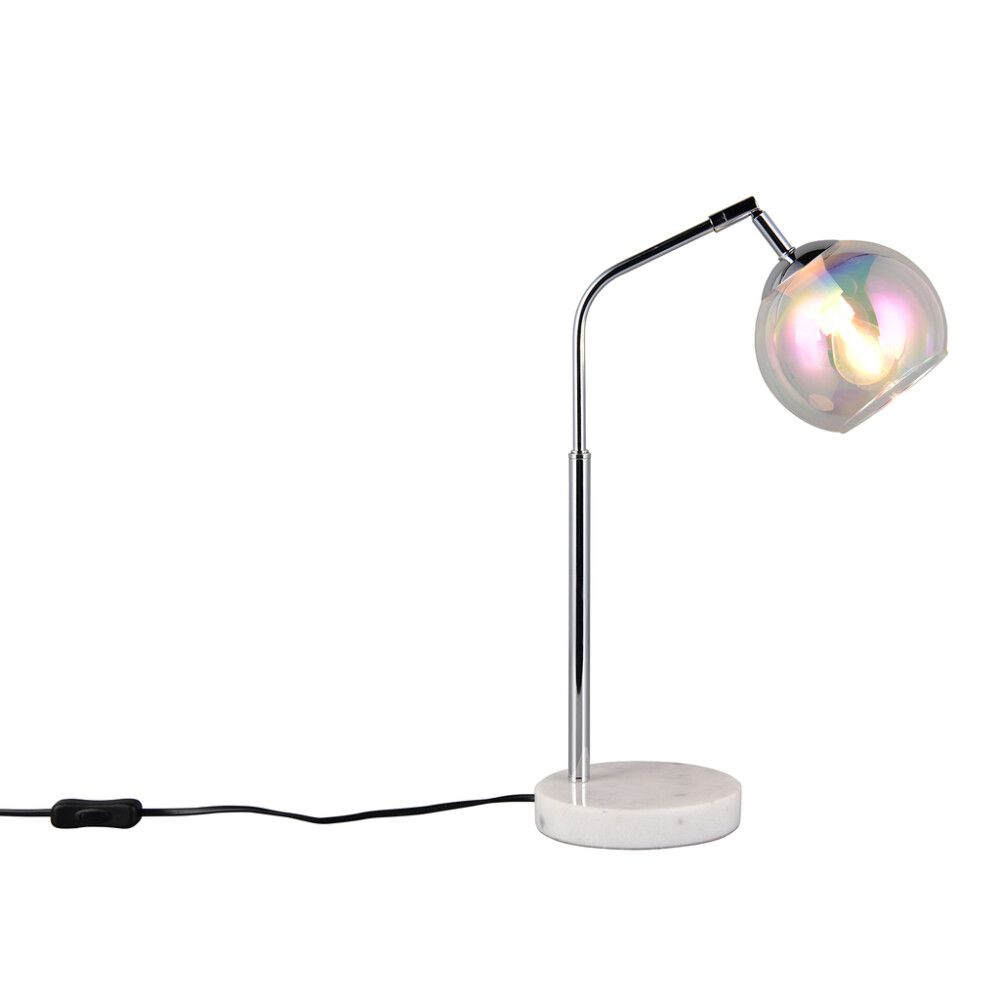 Pöytävalaisin Trio Paxton kromi 45 cm