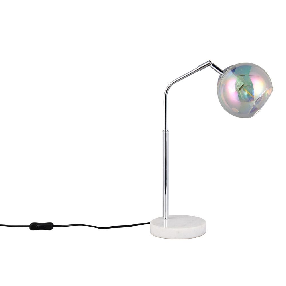 Pöytävalaisin Trio Paxton kromi 45 cm