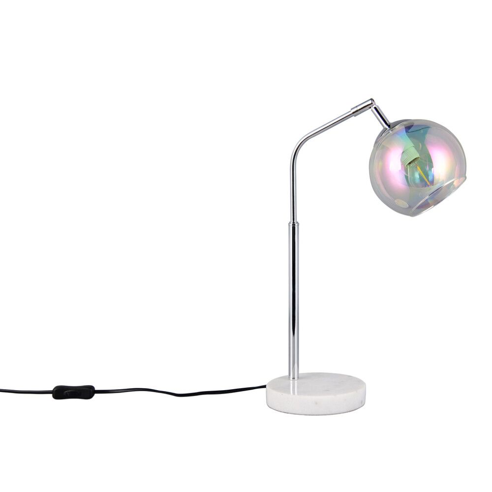 Pöytävalaisin Trio Paxton kromi 45 cm