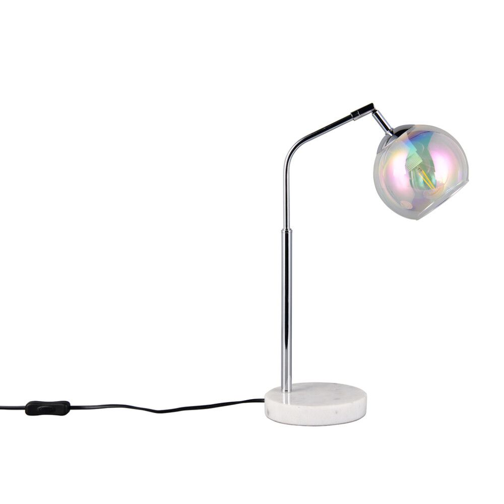 Pöytävalaisin Trio Paxton kromi 45 cm