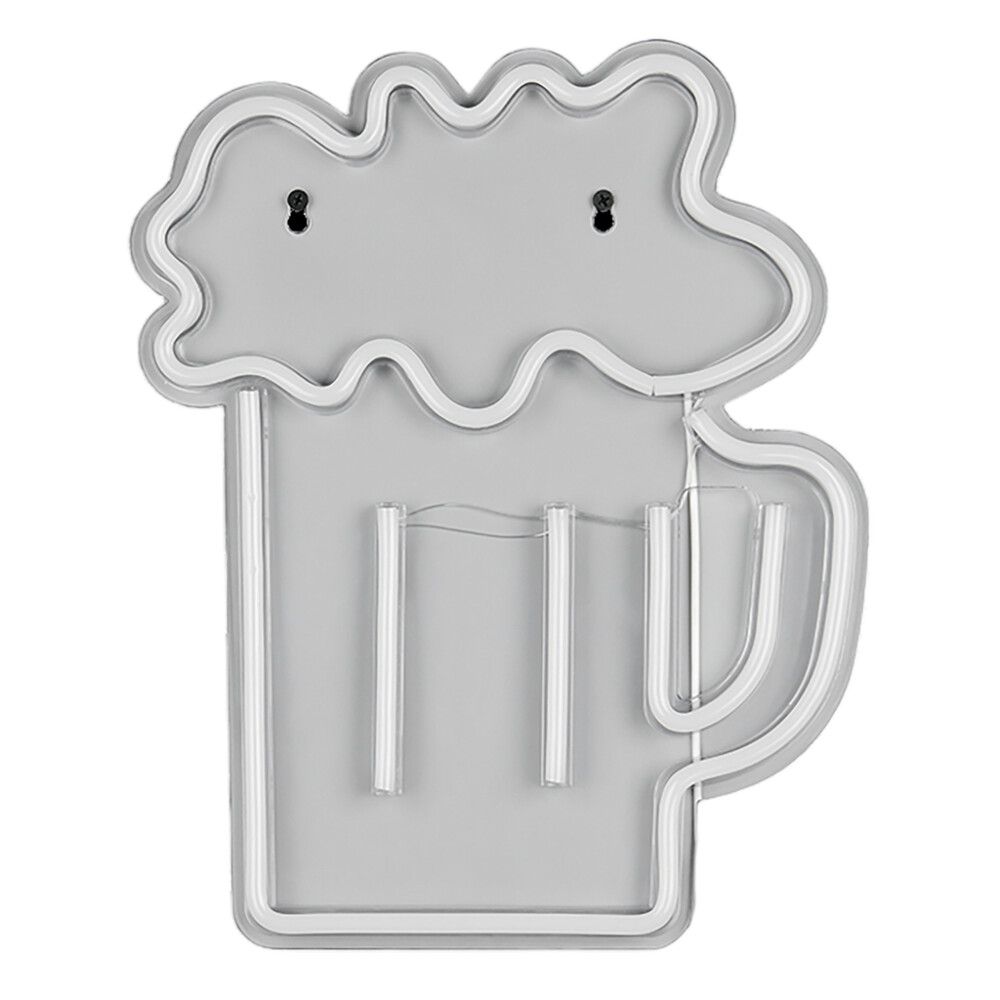 Neonkyltti Trio Beer 29,5 x 36 cm