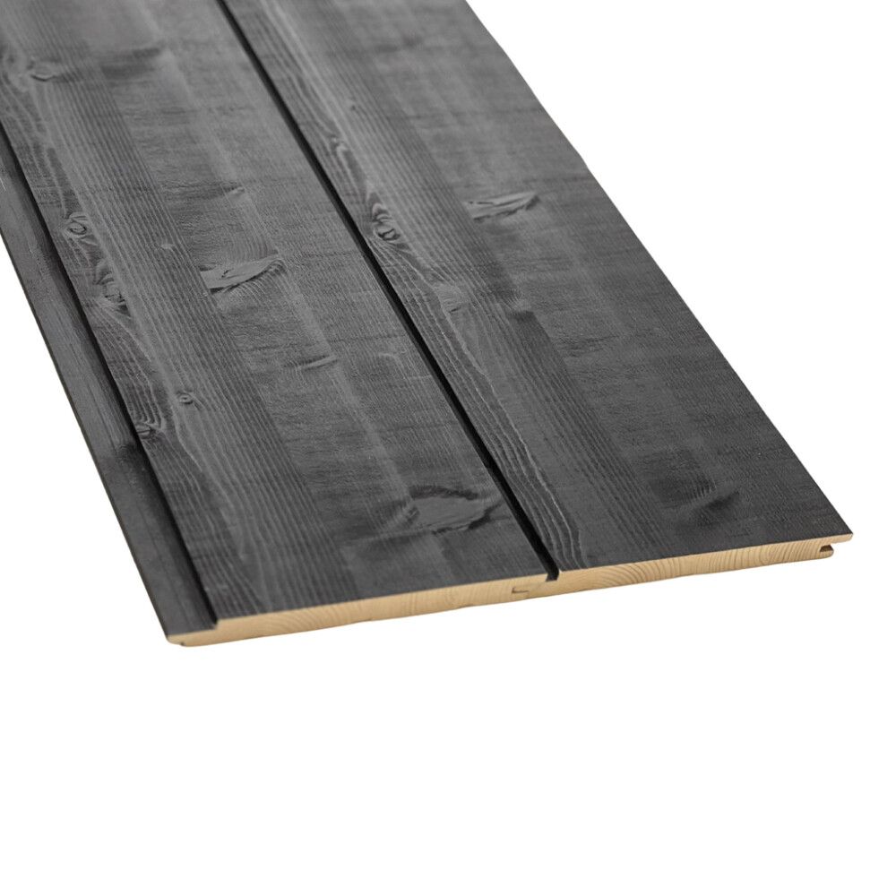 Sisustuspaneeli Siparila STRUKTUURI Musta 15 x 176 x 2350 mm