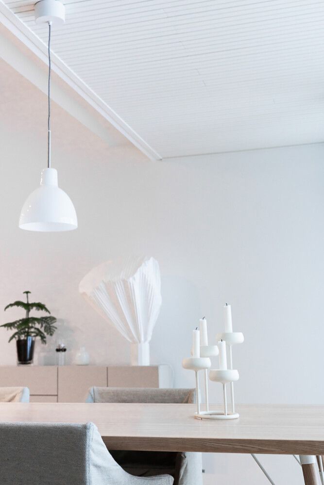 Sisustuspaneeli Siparila Railo Puhdas Valkoinen 13 x 95 x 2350 mm