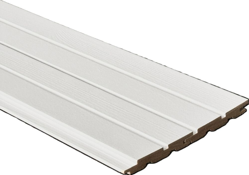 Sisustuspaneeli Siparila Railo Puhdas Valkoinen 13 x 95 x 2350 mm