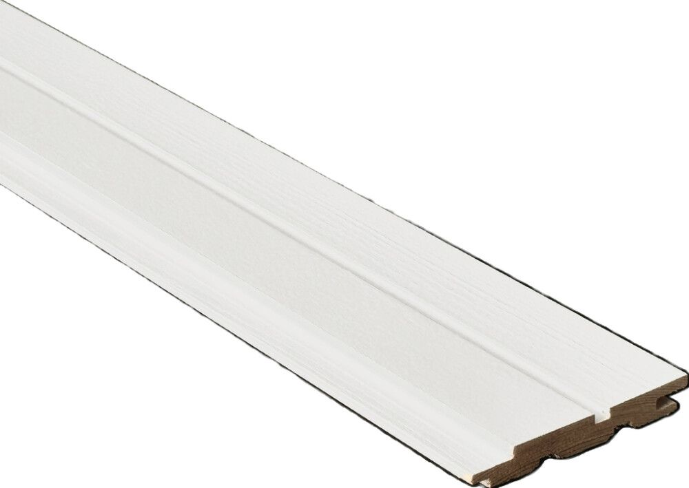 Sisustuspaneeli Siparila Railo Puhdas Valkoinen 13 x 95 x 2350 mm