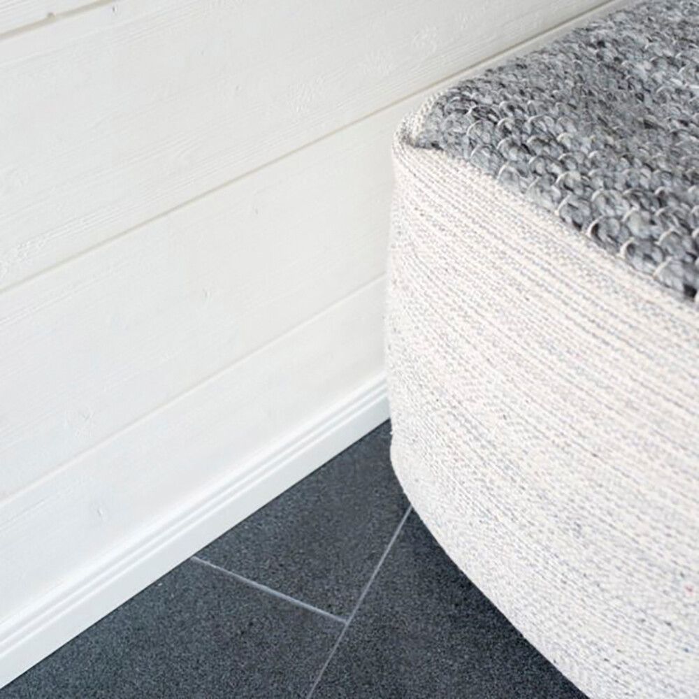 Peitelista/jalkalista 5 kpl Siparila VANA 15 x 90 x 3600 mm puhdas valkoinen