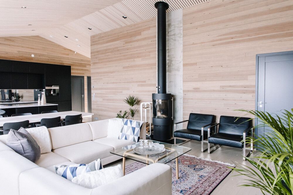 Sisustuspaneeli Siparila USVA Kuultava Hiekka 15 x 95 x 2050 mm