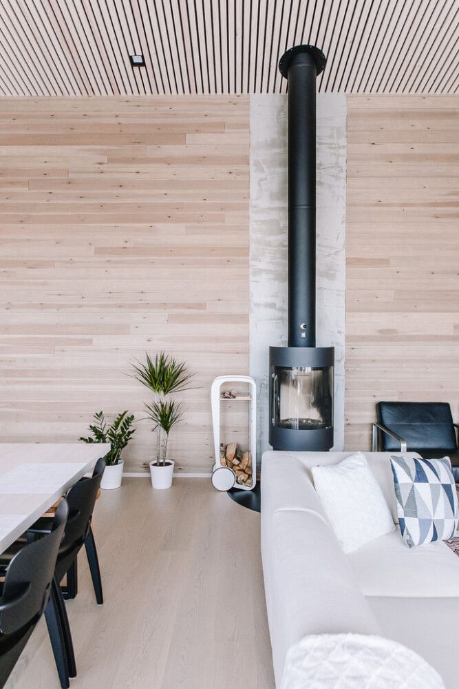 Sisustuspaneeli Siparila USVA Kuultava Hiekka 15 x 95 x 2050 mm