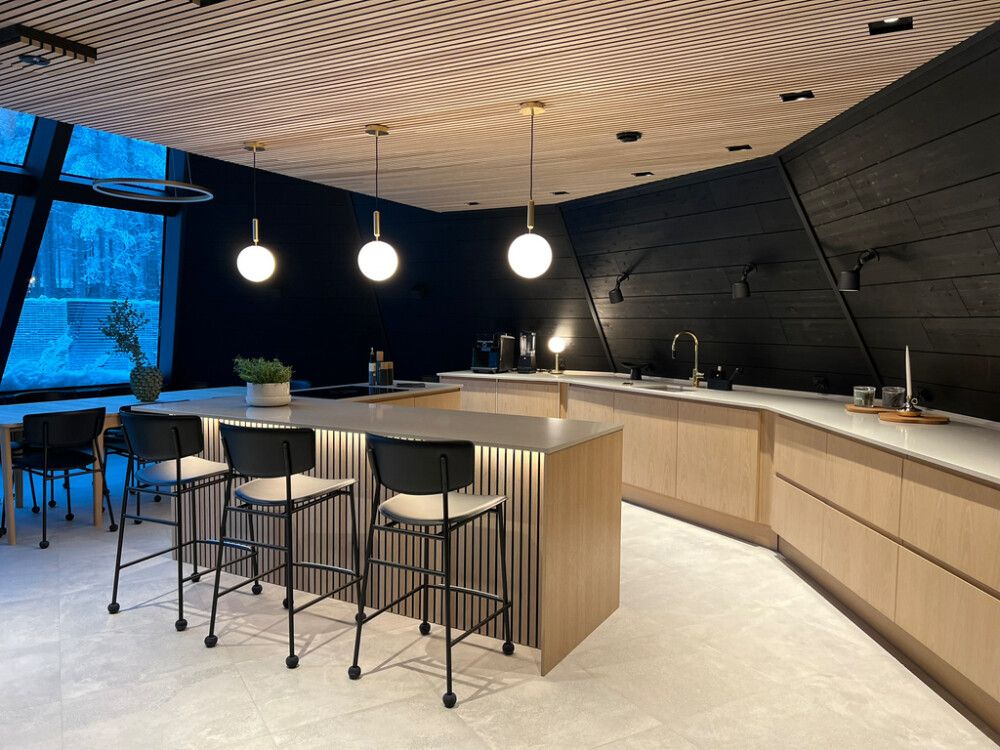 Sisustuspaneeli Siparila AAVA Kaamos 15 x 220 x 2050 mm