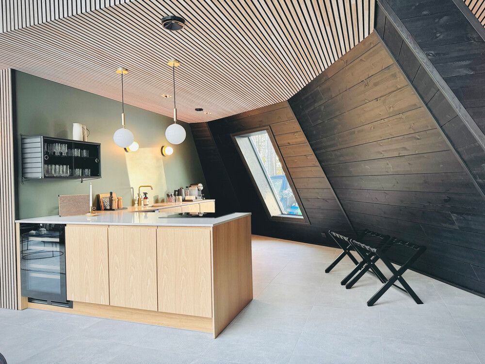 Sisustuspaneeli Siparila AAVA Kaamos 15 x 220 x 2050 mm