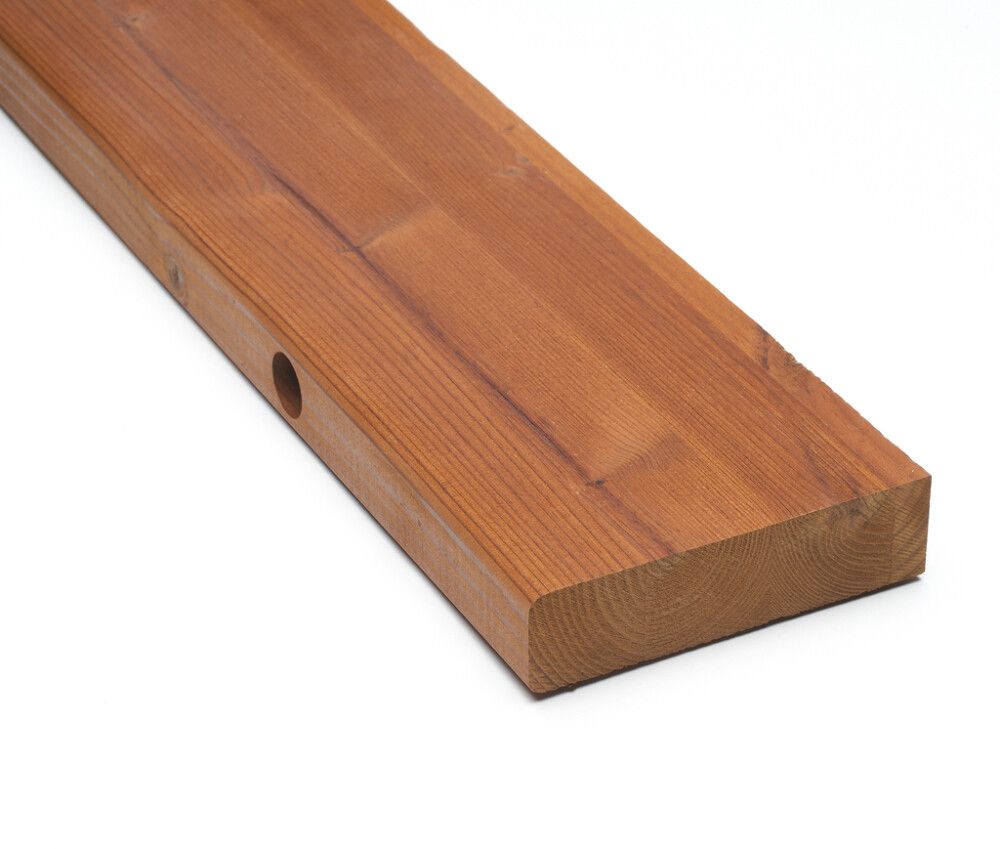 Etulauta Siparila LAUDE lämpökäsitelty kuusi 32 x 125 x 2950 mm