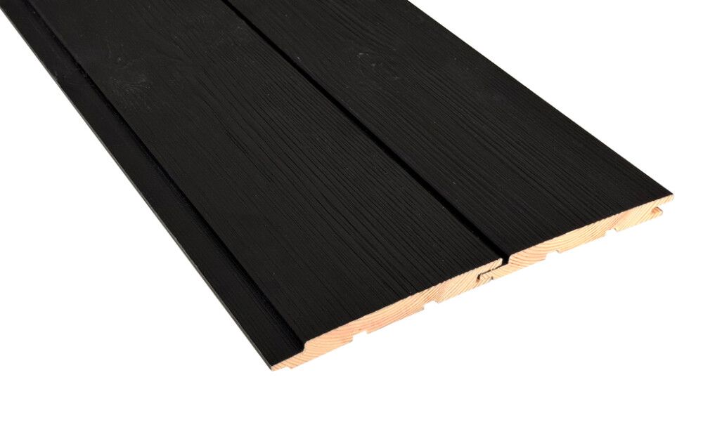 Sisustuspaneeli Siparila ROSO musta 13 x 120 x 2350 mm