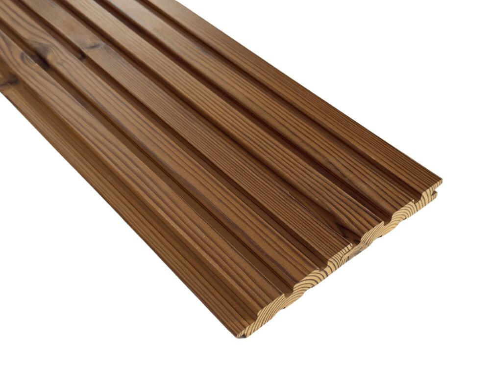 Sisustuspaneeli Siparila Puro lämpömänty 17 x 90 x 2050 mm