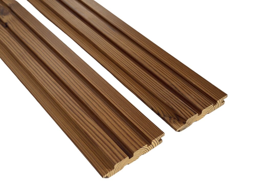 Sisustuspaneeli Siparila Puro lämpömänty 17 x 90 x 2050 mm