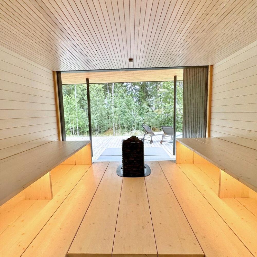 Saunapaneeli Siparila Kuulas Höyry 15 x 120 x 3000 mm 6 kpl/pkt