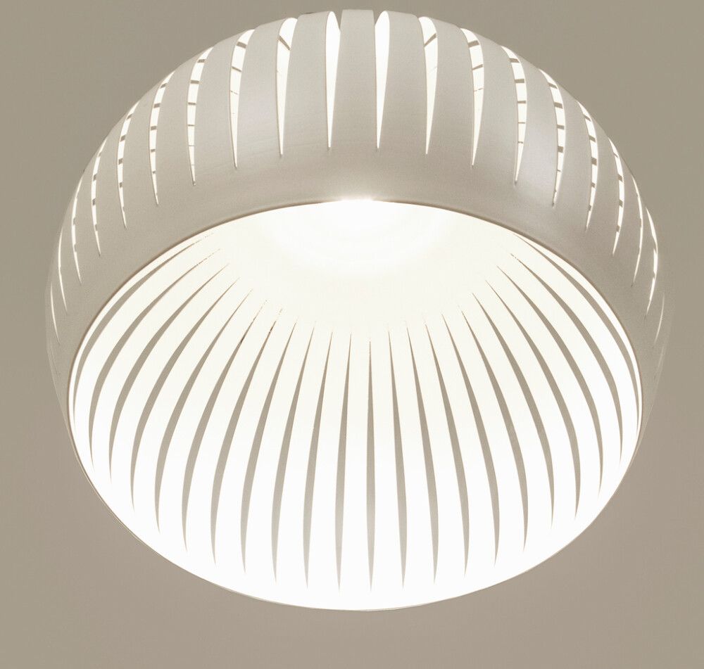 Riippuvalaisin Aneta Grafika Valkoinen 30 × 30 × 36 cm