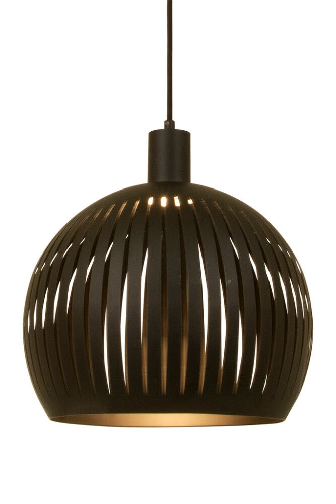 Riippuvalaisin Aneta Grafika Musta 30 × 30 × 36 cm