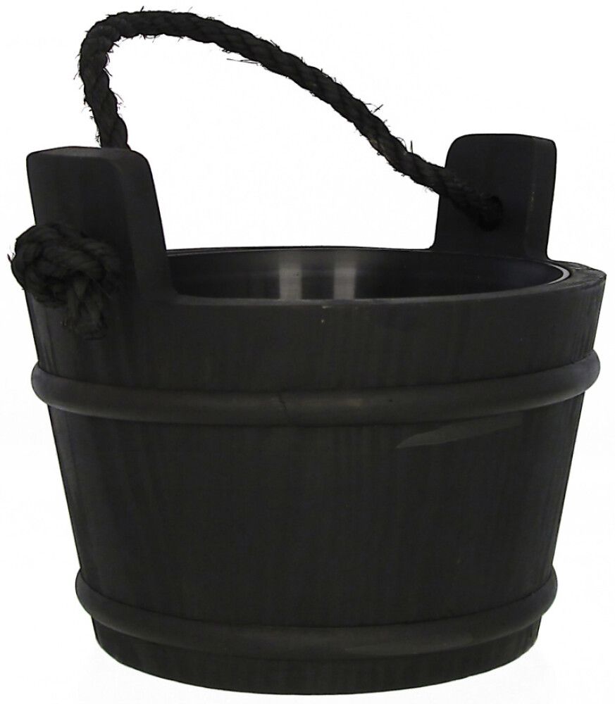 Saunakiulu Pinetta musta 4 l