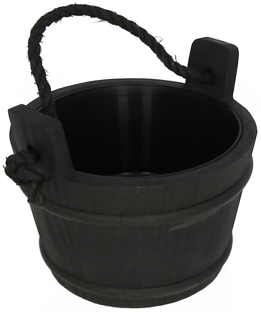 Saunakiulu Pinetta musta 4 l