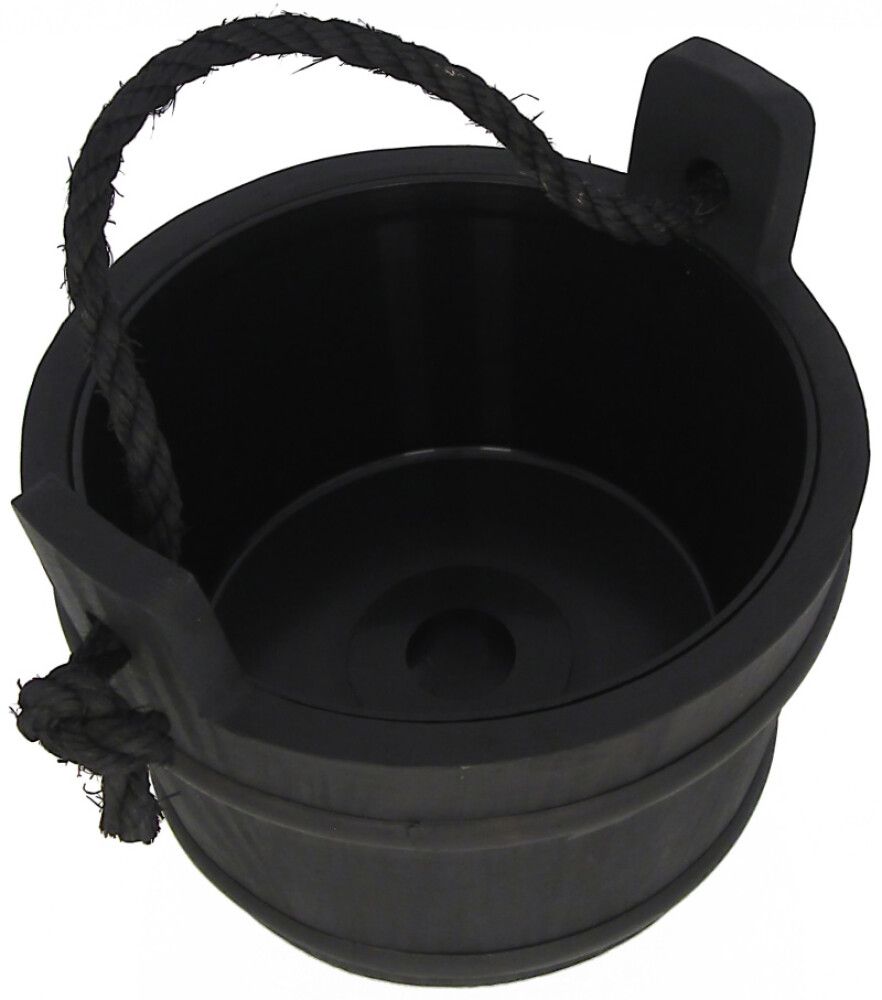 Saunakiulu Pinetta musta 4 l