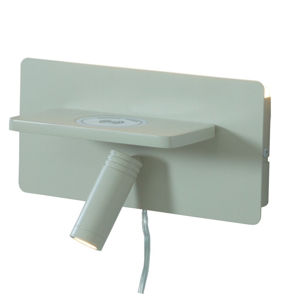 LED-seinävalaisin Aneta Gargador hiekka 24 x 12 cm