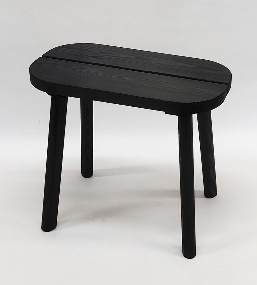 Saunajakkara Pinetta Vintage Musta/Harmaa 48 x 27 x 43 cm