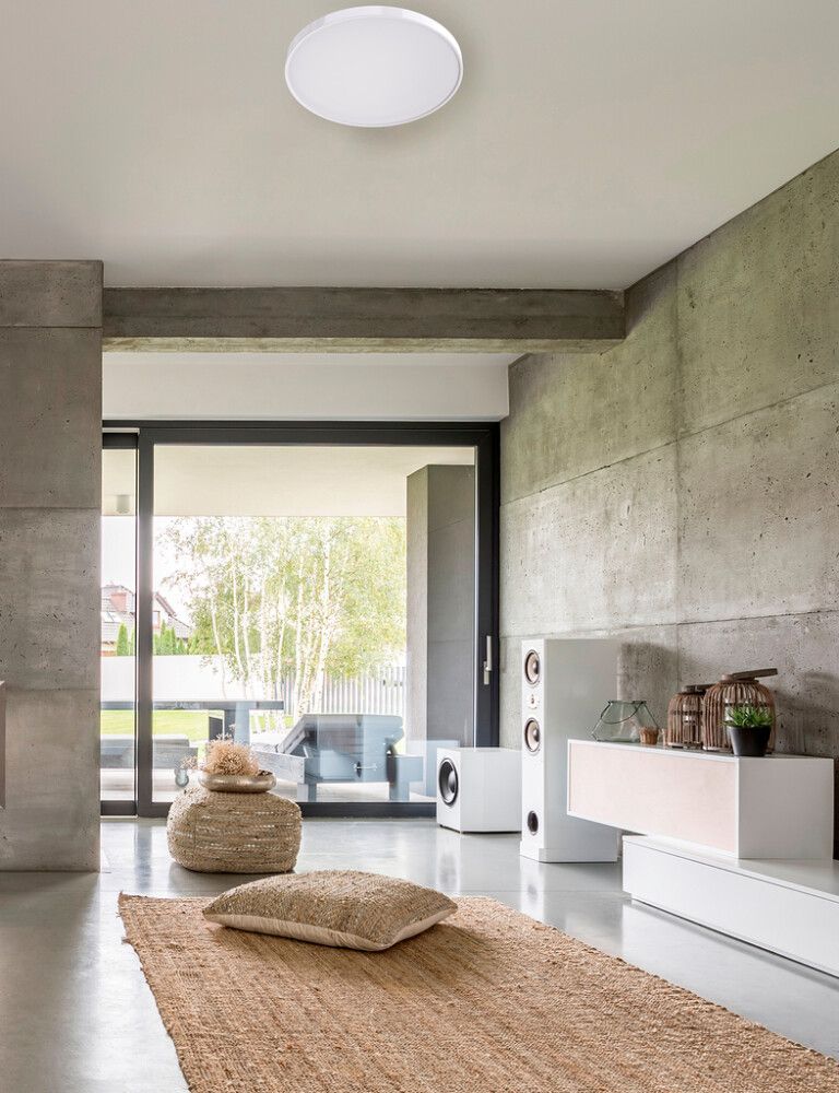 LED-kattovalaisin Aneta Facile valkoinen Ø 37,5 cm