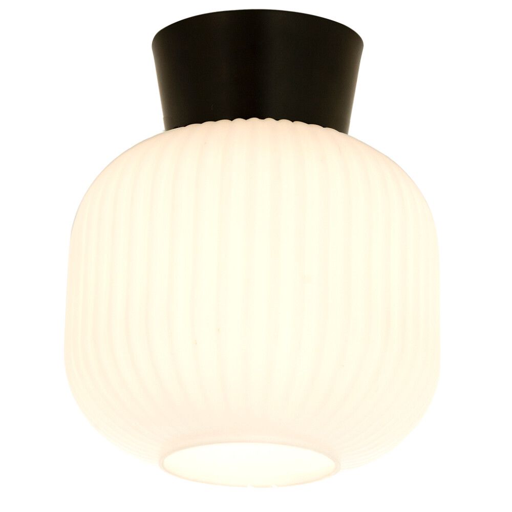 Kattovalaisin Aneta Vanja musta/valkoinen Ø 20 cm