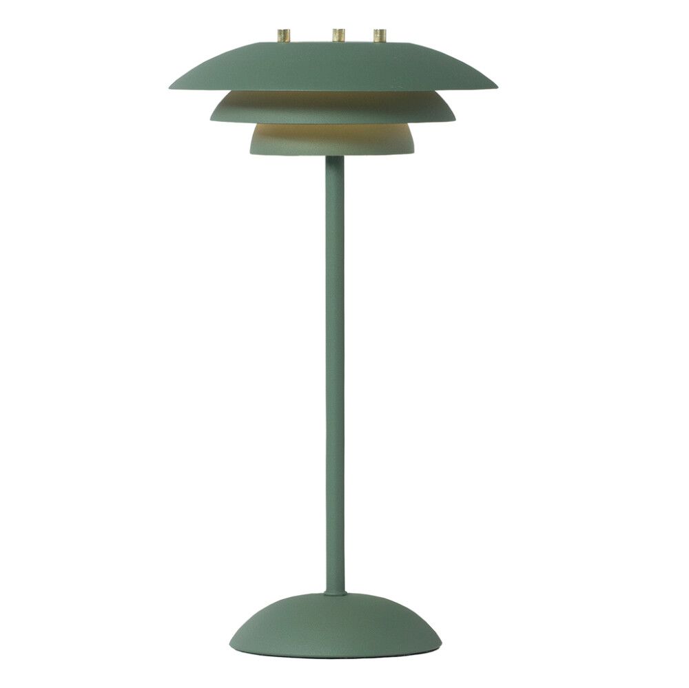 Ladattava pöytävalaisin Aneta Epsilon Ø 20 x 37 cm Vihreä