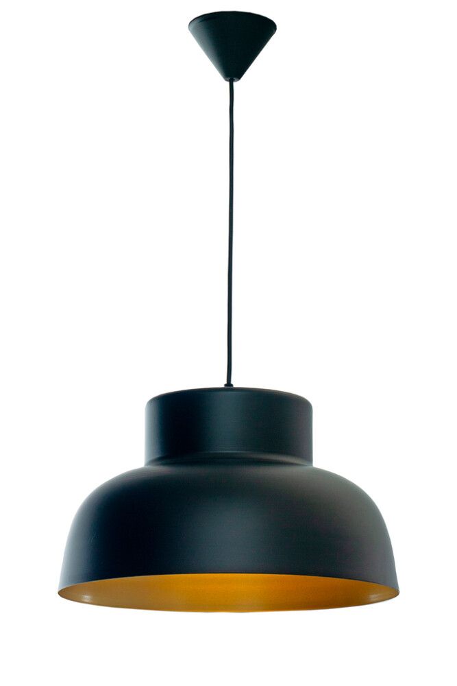 Riippuvalaisin Aneta Bessie musta/kulta Ø 39 cm