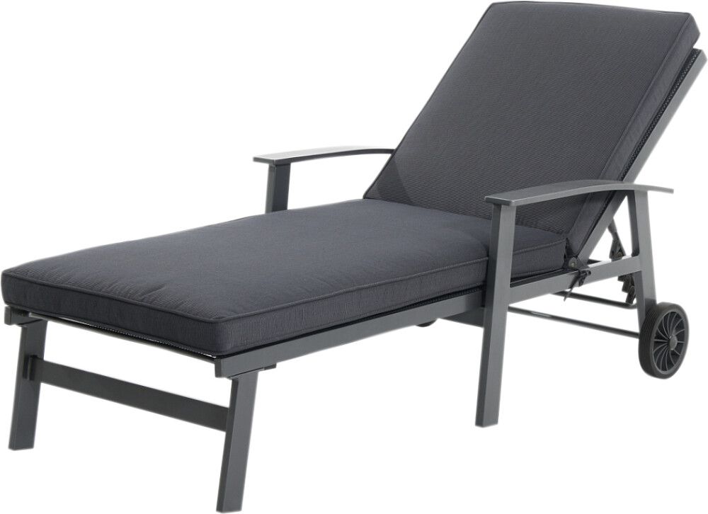 Aurinkotuoli Sunfun Maja XL harmaa