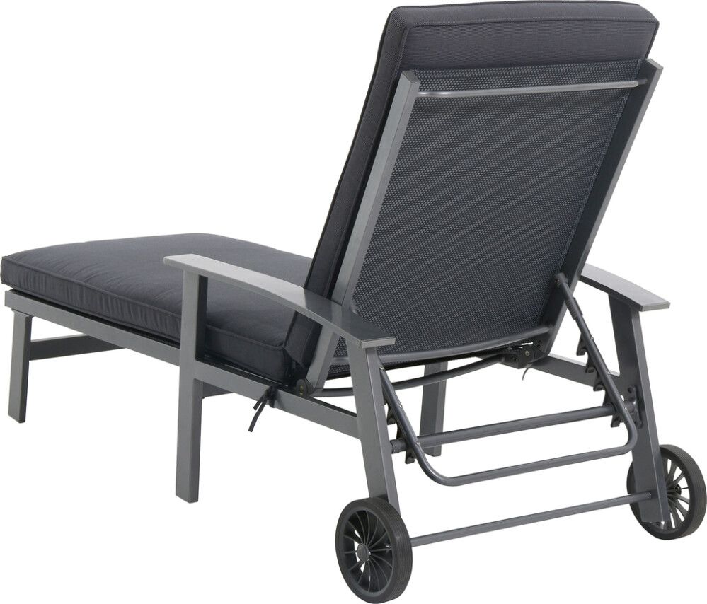 Aurinkotuoli Sunfun Maja XL harmaa