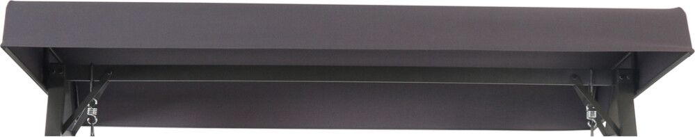 Varakatos Sunfun 3-istuttava keinu tummanharmaa