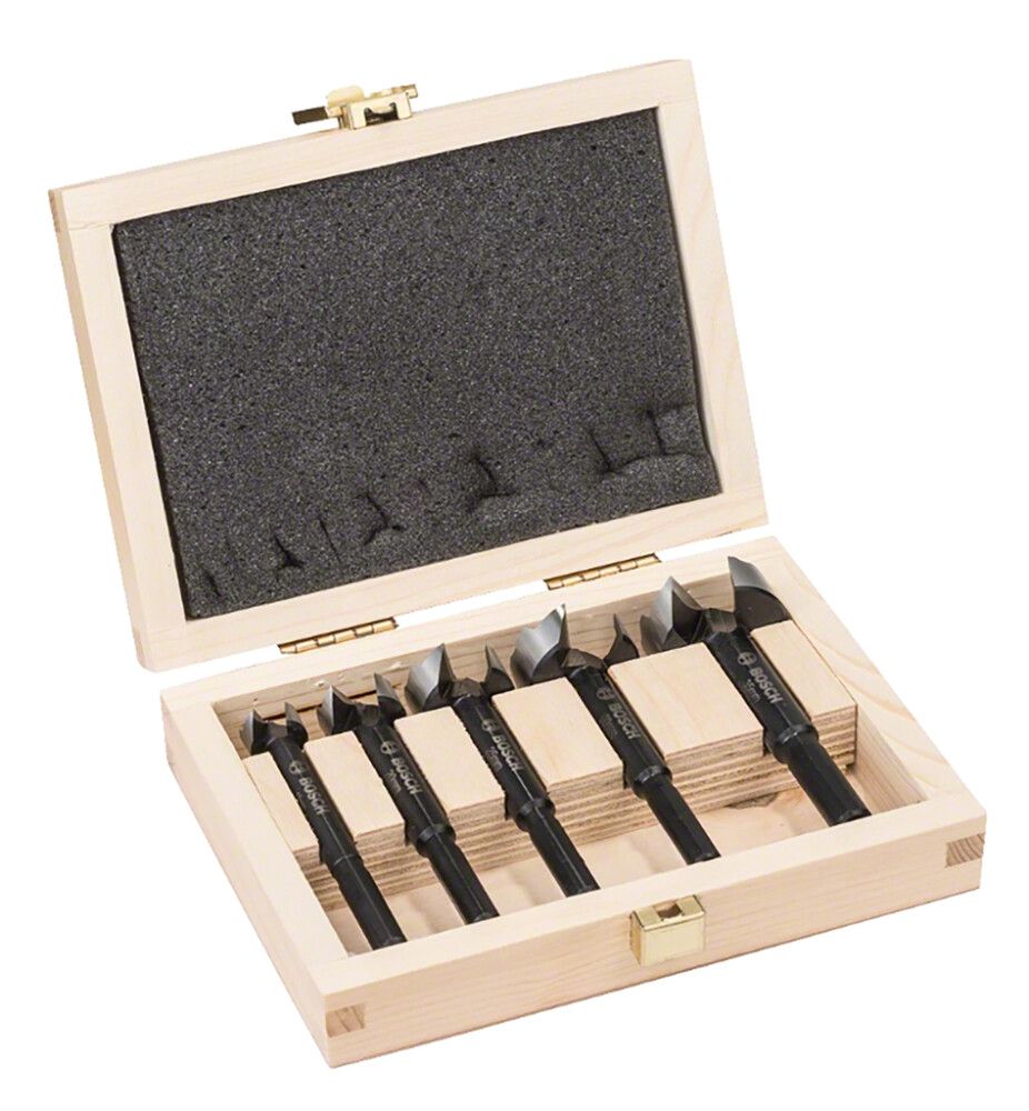 Oksaporanteräsarja Bosch Forstner 15-35 mm 5-os.