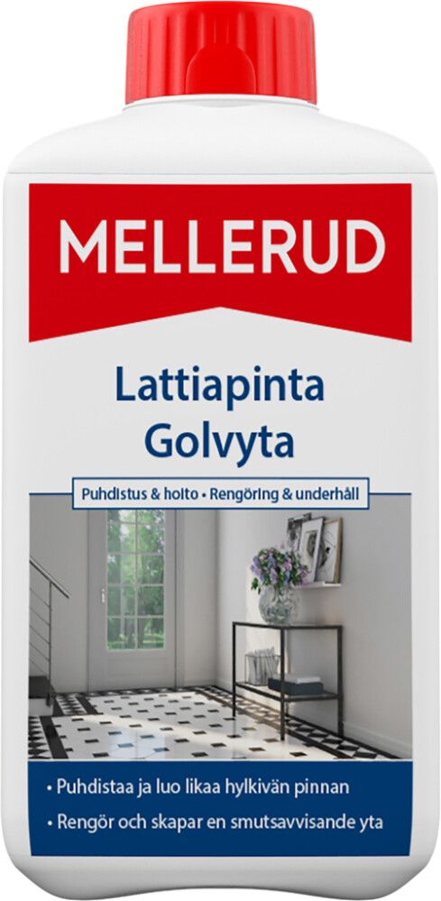 Lattiapinta Puhdistus & hoito Mellerud 1 l