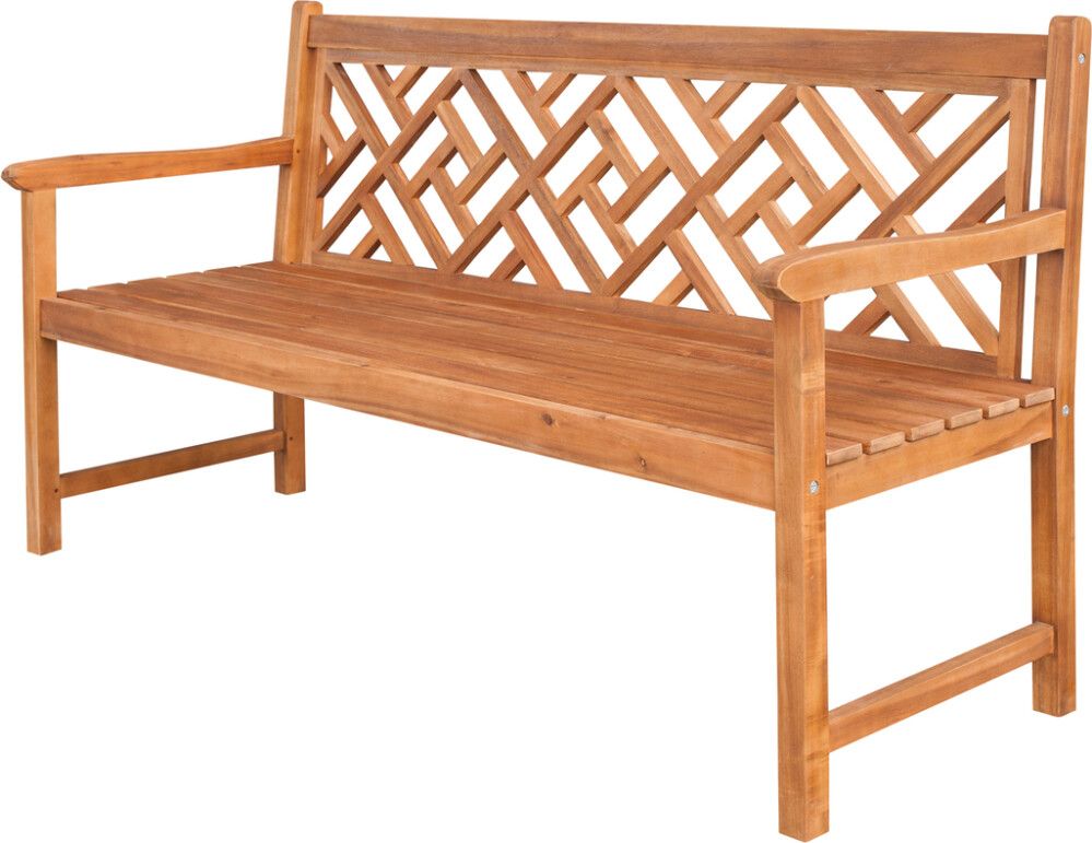 Puutarhapenkki Sunfun Diana 3-istuttava ruskea